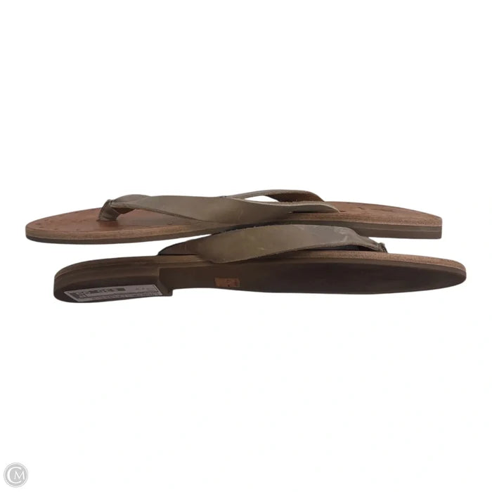 Sandals Designer By Frye In Tan, Size: 7.5
