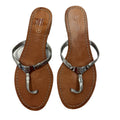 Sandals Designer By Coach In Brown, Size: 6.5