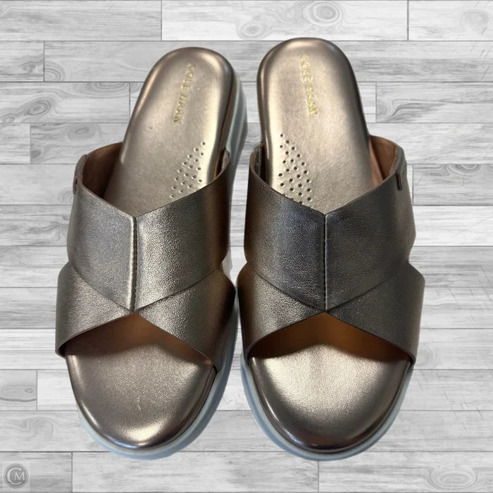 Sandals Flats By Cole-haan In Rose Gold, Size: 6.5