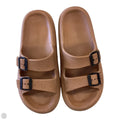 Sandals Heels Platform By Clothes Mentor In Brown, Size: 10