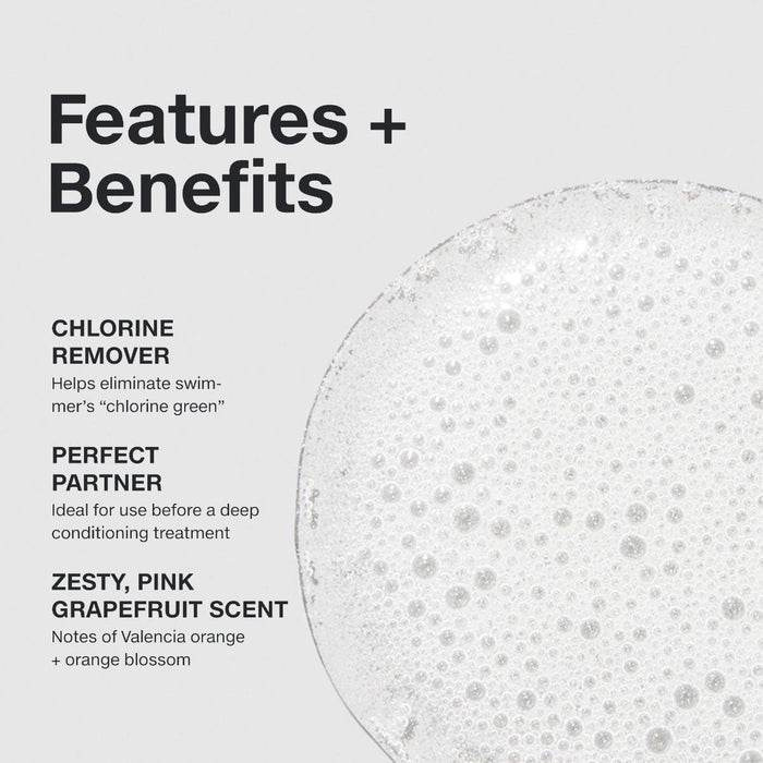 Features and benefits smear inforgraphic for Paul Mitchell Shampoo Three