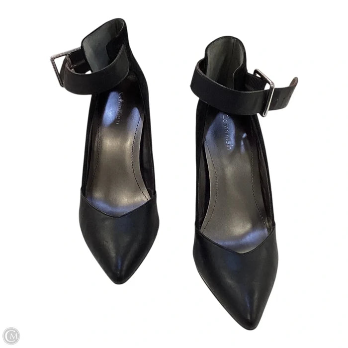 Shoes Athletic By Calvin Klein In Black, Size: 7.5