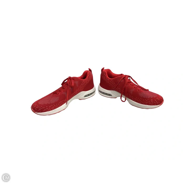 Shoes Athletic By Clothes Mentor In Red, Size: 10