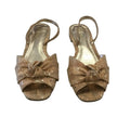 Shoes Designer By Lilly Pulitzer In Tan, Size: 9.5