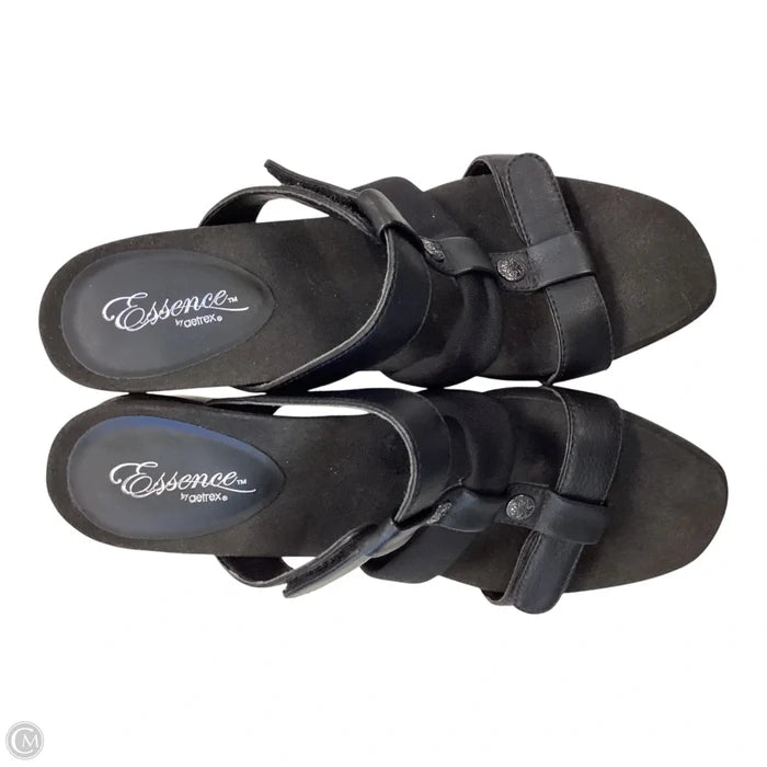 Shoes Heels Block By Clothes Mentor In Black, Size: 8