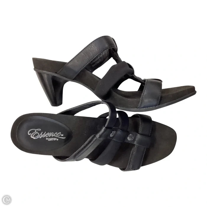 Shoes Heels Block By Clothes Mentor In Black, Size: 8