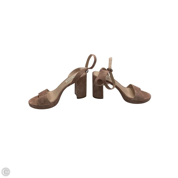 Shoes Heels Block By Steve Madden In Mauve, Size: 7.5