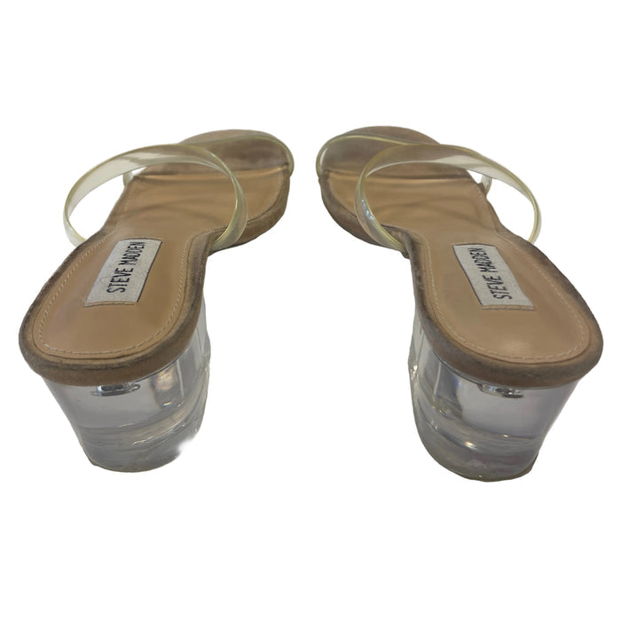 Shoes Heels Block By Steve Madden In Tan, Size: 7.5