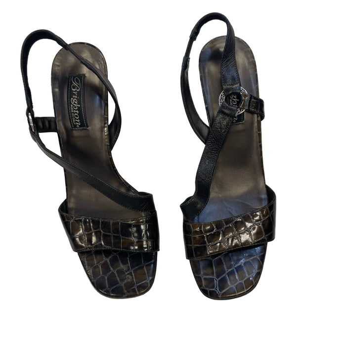 Shoes Heels Stiletto By Brighton In Brown, Size: 9