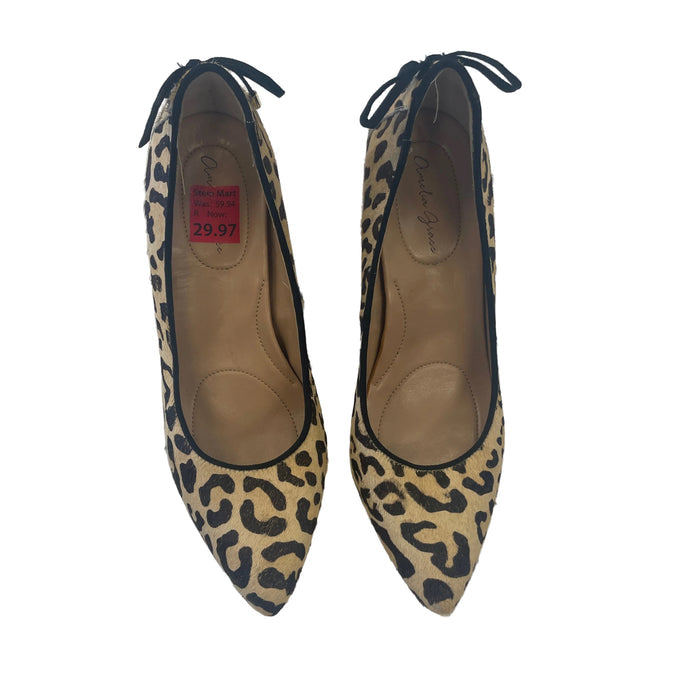 Shoes Heels Stiletto By Clothes Mentor In Animal Print, Size: 10