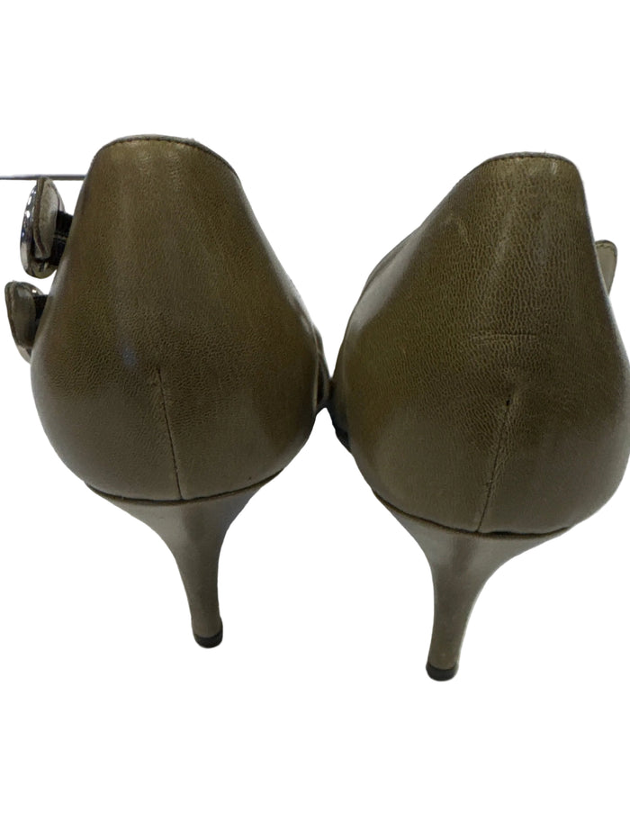 Shoes Heels Stiletto By Dkny In Tan, Size: 9