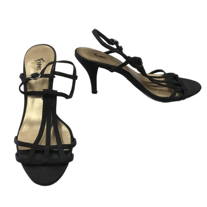 Shoes Heels Stiletto By Fioni In Black, Size: 7.5