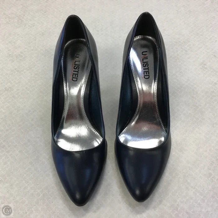 Shoes Heels Stiletto By Kenneth Cole In Navy, Size: 9.5