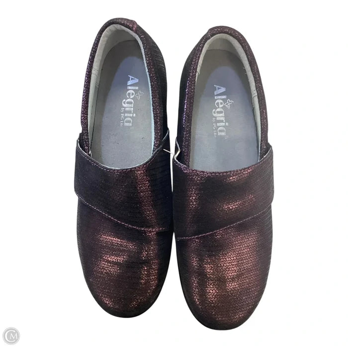 Shoes Sneakers By Alegria In Pink, Size: 10