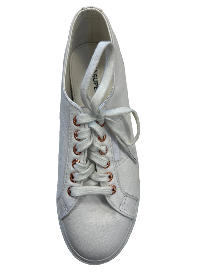 Shoes Sneakers By Superga In White, Size: 7.5