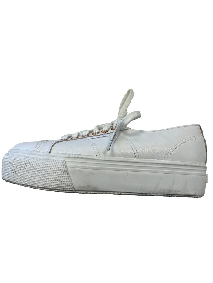 Shoes Sneakers By Superga In White, Size: 7.5