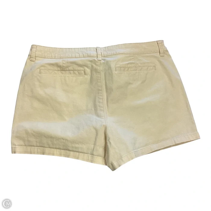 Shorts By Ana In Yellow, Size: 16