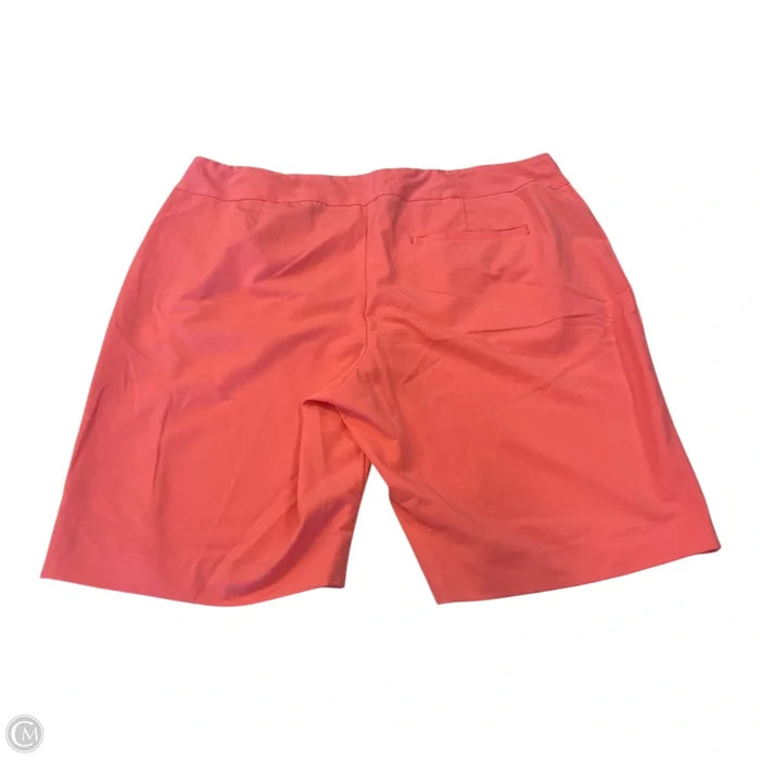 Shorts By Greg Norman In Coral, Size: 12