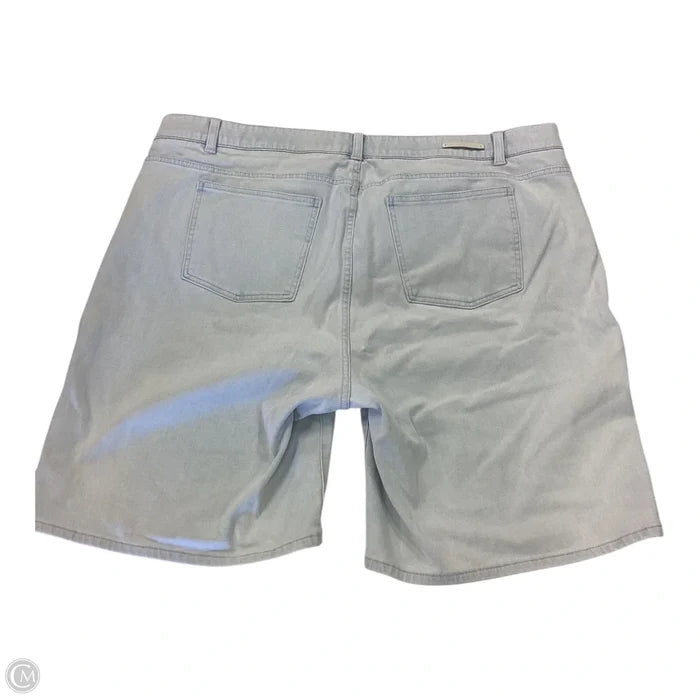 Shorts By Soft Surroundings In Blue Denim, Size: 2x