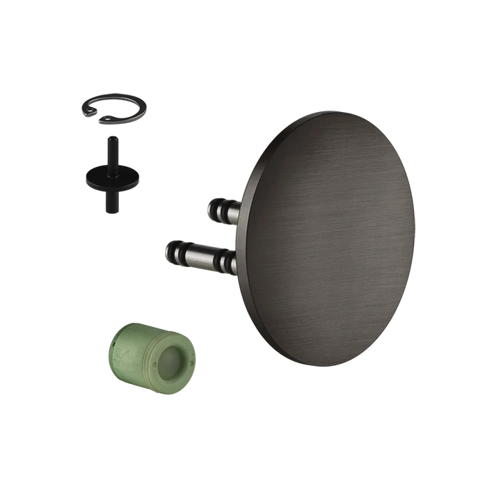 Shower316 Return System - 54058 Bathroom Accessories GESSI Black Metal Brushed PVD