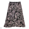 Skirt Maxi By Inc In Black & Pink, Size: L