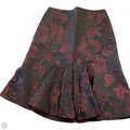 Skirt Midi By Ann Taylor In Black & Red, Size: 6