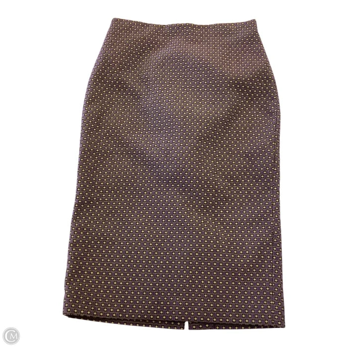 Skirt Midi By Ann Taylor In Purple, Size: 4