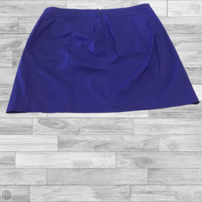 Skirt Midi By Ann Taylor In Purple, Size: 6
