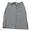 Skirt Midi By Leith In Striped Pattern, Size: L