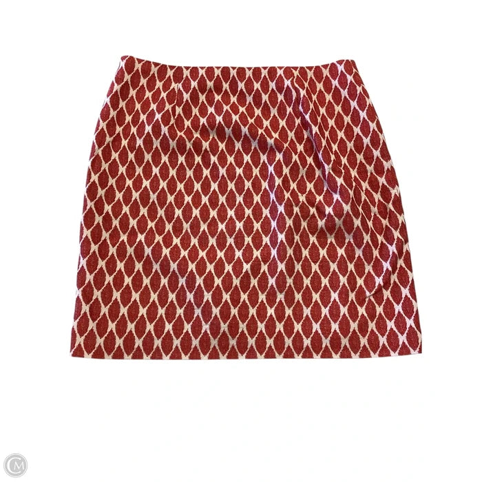 Skirt Mini & Short By Ann Taylor In Orange, Size: 4