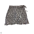 Skirt Mini & Short By Loft In Black & Cream, Size: 10