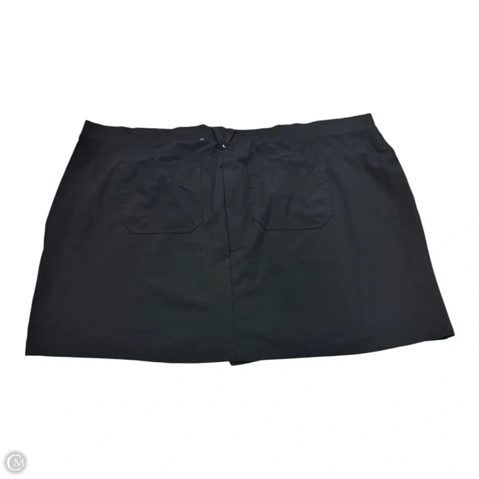 Skort By Lee In Black, Size: 24