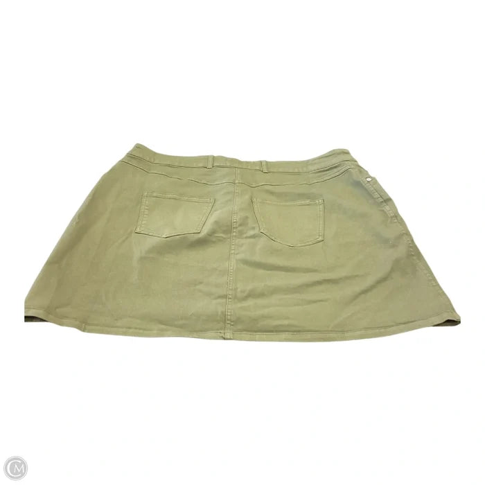 Skort By Pilcro In Green, Size: 16