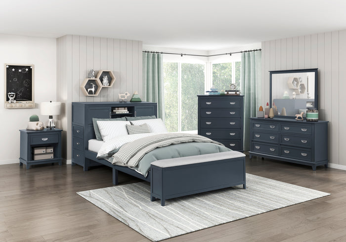 Sloane Blue Bedroom Collection