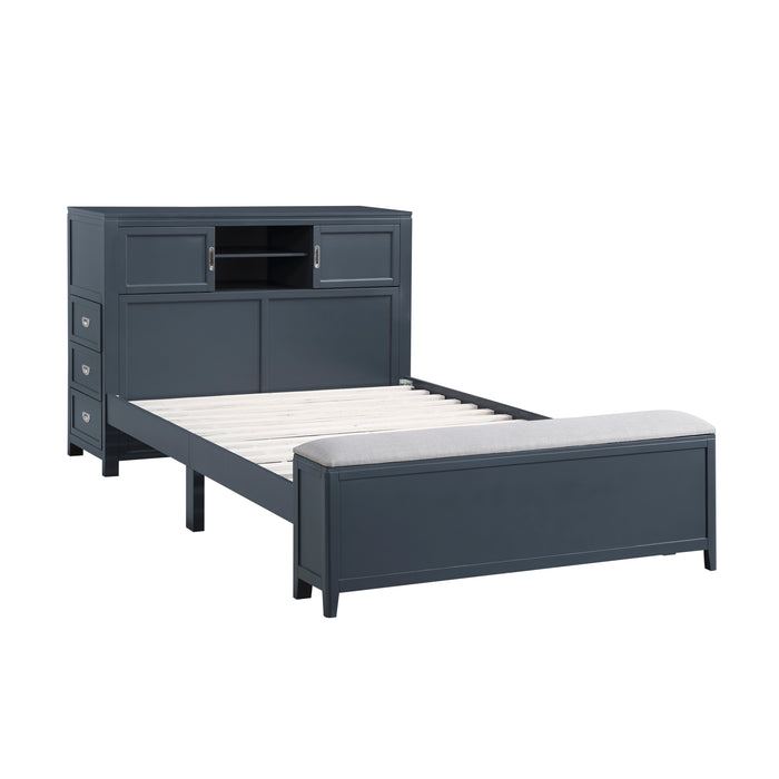 Full Bookcase Bed