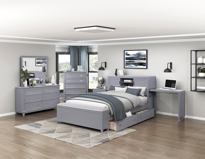 Sloane Grey Bedroom Collection