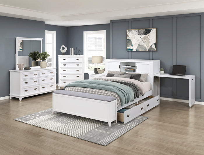 Sloane White Bedroom Collection