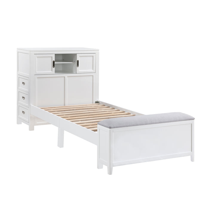 Sloane White Bedroom Collection