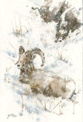 Snowfall - by artist Gunnar Tryggmo – Turner Fine Art