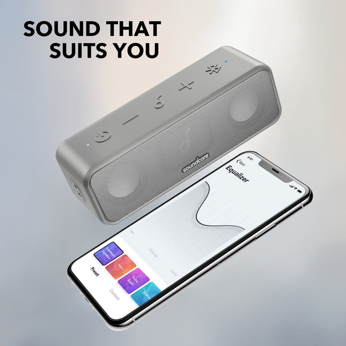 soundcore speaker with equalizer for custom sound
