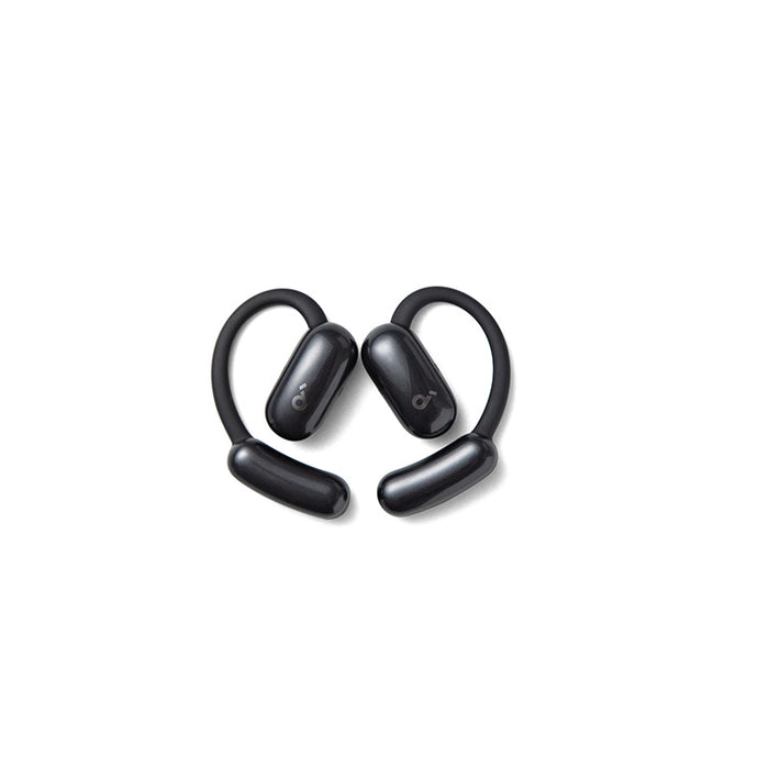 soundcore open earbuds with rounded ear hooks