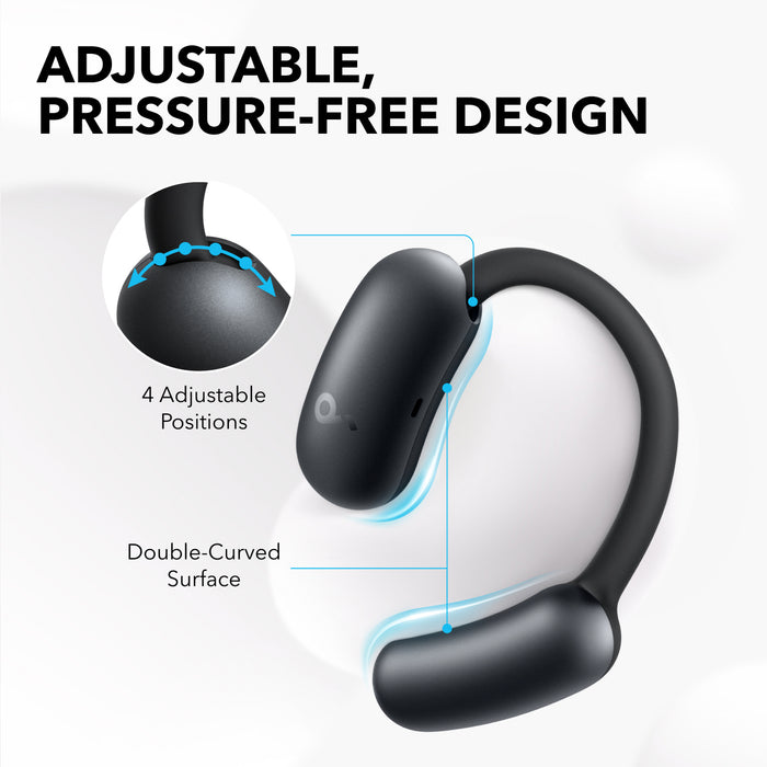 soundcore translate earbuds with adjustable, pressure-free design
