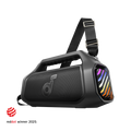 soundcore outdoor speaker with strap and RGB lights