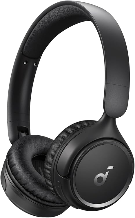 soundcore over-ear headphones with cushioned pads
