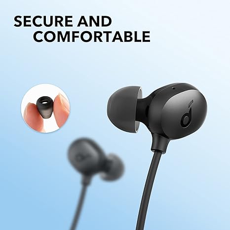 soundcore with secure fit for all-day comfort