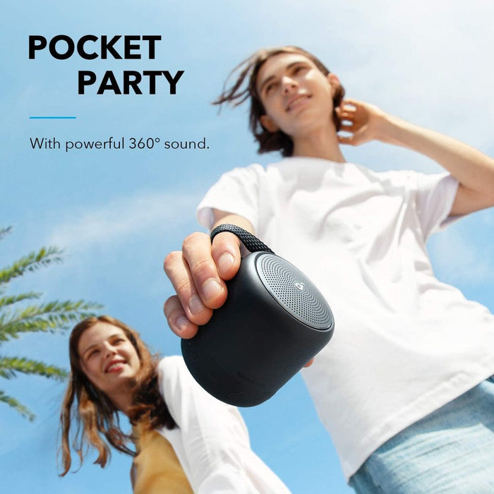 soundcore portable speaker with 360° sound for outdoor party