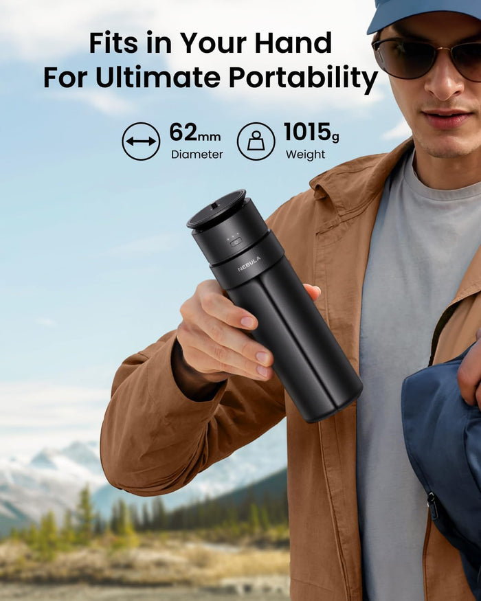 soundcore Nebula Capsule 3 & 3 Laser Power Bank Tripod | Extended Playtime & Adjustable Height