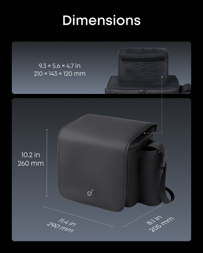 soundcore Nebula Carry Case for P1 & P1i | Grab & Go Protection