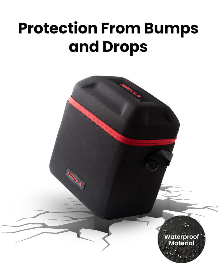 soundcore Nebula Mars 3 & Cosmos 4K SE Carry Case | Hands-Free Waterproof Protection