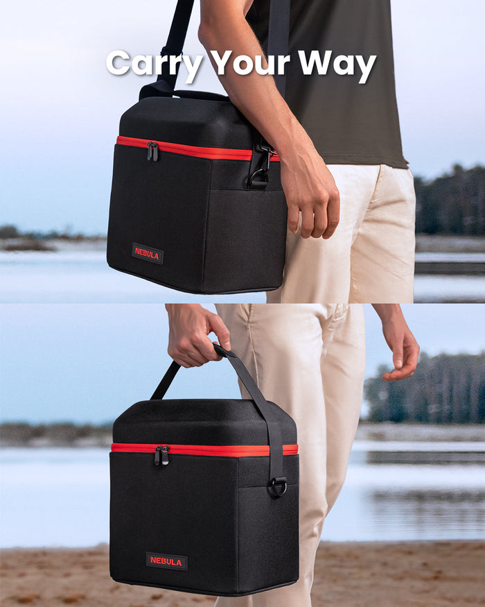 soundcore Nebula Mars 3 & Cosmos 4K SE Carry Case | Hands-Free Waterproof Protection